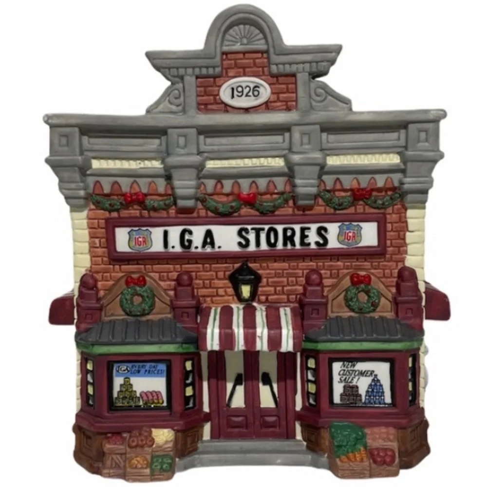 Vintage iga christmas